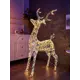 Светящаяся электрическая фигура Luazon Lighting Олень 10517831 h 112 см