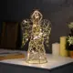 Светящаяся электрическая фигура Luazon Lighting Ангел 10439497 h 16 см