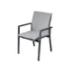 Садовый стул с подушкой Callisto giardino G101.0Е10 Лагуна 60 см x 65 см x 86 см алюминий серый/серебристый