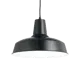 Светильник подвесной Ideal lux Moby 093659 1 лампа 5 м² цвет черный матовый