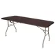 Стол садовый складной Ami Lux AMI 74 см x 180 см x 74 см сталь черный
