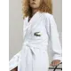 Халат с шалью Lacoste Rene Blanc XL цвет Белый