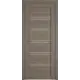 Комплект межкомнатной двери VFD Atum pro x28 остеклённая 200x80см Шпон цвет Brun oak (White cloud) с коробом и наличниками