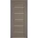 Комплект межкомнатной двери VFD Atum pro x28 остеклённая 200x70см Шпон цвет Brun oak (White cloud) с коробом и наличниками