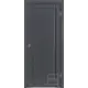 Комплект межкомнатной двери VFD Emalex er1 глухая 200x60см шпон цвет onyx с коробом и наличниками