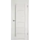 Комплект межкомнатной двери VFD Atum х9 остеклённая 200x80см Шпон цвет Shimmer (Bianco) white cloud с коробом и наличниками