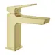 Смеситель для раковины Aqueduto Claro CLA0250 M однорычажный цвет шлифованное золото