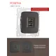 Розетка USB встраиваемая Arte milano 205.46-1.black цвет черный