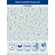 Жидкие обои Silk plaster Рельеф 329 0.8 кг цвет голубой