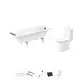 Ванна Sanitana BLB Universal 20220743R прямоугольная сталь 170x75 см с напольным унитазом