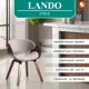 Стул Tetchair Lando 75x53x55 см ткань цвет орех