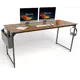Стол письменный Incube D002.160.AMK 160x75x60 см ДСП цвет янтарный дуб