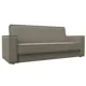 Диван раскладной Лига диванов Куба 214x81x90 см эко-кожа цвет grifon 04 бежевый
