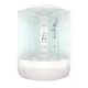 Душевая кабина гидромассажная Domani-Spa Vitality Slim high 120x120x219 см высокий поддон белые стенки сатин-матированное стекло