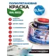 Краска полиуретановая универсальная Polimer Marine двухкомпонентная полуглянцевая зеленая 0.5 кг
