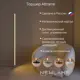 Торшер светодиодный Newlamp Attrarre изменение оттенков белого света цвет серый/серебристый с диммером и пультом