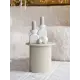 Журнальный столик круглый Огого обстановочка! 40x40x37 см бежевый