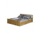 Кровать Bts МС Евро Light 178x75x203.2 см ЛДСП цвет крафт/белый