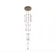 Светильник подвесной светодиодная Kink light Асмер 07860-18a,36-kinklight 20 м² нейтральный белый свет цвет латунь