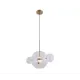 Светильник подвесной светодиодная Kink light Галла 07545-4,21(36)-kinklight 6 м² нейтральный белый свет цвет латунь