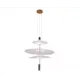 Светильник подвесной светодиодная Kink light Гида 08403-36+50+68+21.2001-kinklight 5 м² нейтральный белый свет цвет бронза
