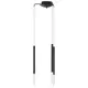 Светильник подвесной светодиодная Lightstar Tubo L3t747137-lightstar 5 м² нейтральный белый свет цвет черный