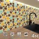 Стеновая панель матовая Фартукофф ФФ - 86 400x60x0.1 см ПВХ цвет разноцветный