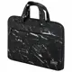 Сумка для ноутбука Heikki Style 36x26x3 см полиэстер цвет черный мрамор