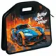 Папка-сумка Юнландия Race car 30x34x11 см пластик цвет разноцветный