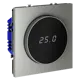 Терморегулятор электронный VOLTUM S70 VLS070105 с индикацией и датчиком цвет сталь