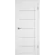 Комплект межкомнатной двери Vfd Emalex E27 остеклённая 200x70см ПВХ цвет emalex ice с коробом и наличниками