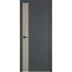 Комплект межкомнатной двери Vfd Urban V глухая 200x70см ПВХ цвет emalex onyx/red oak вертикальный с коробом и наличниками