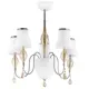 Люстра подвесная Lightstar Escica 806050-lightstar 6 лампа 12 м² цвет хром
