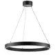 Светильник подвесной светодиодная Lightstar Saturno 748027-lightstar 12 м² нейтральный белый свет цвет черный