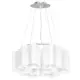 Светильник подвесной Lightstar Nubi 802160-lightstar 6 лампа 12 м² цвет хром