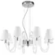 Люстра подвесная Lightstar Bianco 760086-lightstar 8 лампа 16 м² цвет хром