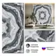Панель ПВХ Deplast Marble butterfly grey 2800x1140x1мм 3.19м² с матовым покрытием