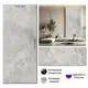 Панель ПВХ Deplast Beton feroni 2800x1140x1мм 3.19м² с глянцевым покрытием