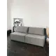 Диван прямой Milli Ава 07 225x90x94 см велюр цвет серый