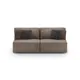 Диван раскладной Mebelroom Тедди 200x80x100 см велюр цвет коричневый