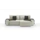 Диван раскладной Mebelroom Тедди 250x80x160 см велюр цвет песочный