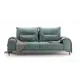 Диван раскладной Mebelroom Кёльн Clarins 222x80x105 см ткань цвет серо-зеленый