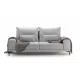 Диван раскладной Mebelroom Кёльн Clarins 222x80x105 см ткань цвет светло-серый