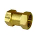 Обратный клапан пружинный Апогей 211007 DN15 PN10 1/2" ВР латунь