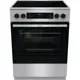 Электрическая плита с духовкой Gorenje GECS6C70XC 60x85x60 см цвет нержавеющая сталь