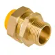 Муфта комбинированная Stahlmann 3/4"x20 мм ВР латунь 2217176
