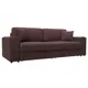 Диван раскладной Лига диванов Лига-055 НПБ 246x108x92 см замша цвет joly 09 бордовый
