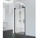 Душевая дверь BelBagno MARMI-B-1-90-С-NERO 195x90см