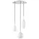 Светильник подвесной Lightstar Pentola 803050 3 лампы 6 м² цвет хром
