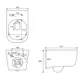 Комплект инсталляция с унитазом Grohe GRH772002510 цвет белый